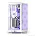 H6 Flow Rgb Case Per Computer Midi Con Finestra, Bianco - Foto miniatura 2