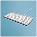 RGOCOITWDWH Tastiera Ufficio USB QWERTY Italiano Bianco - Foto miniatura 4