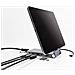 Docking station per tablet e portatile 4K con supporto integrato - HDMI / USB / Hub / SD / Micro SD / PD 3.0 - pieghevole - Foto miniatura 5