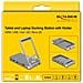 Docking station per tablet e portatile 4K con supporto integrato - HDMI / USB / Hub / SD / Micro SD / PD 3.0 - pieghevole - Foto miniatura 7