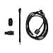 Auricolare Wireless A Padiglione Gaming USB Tico-C Bluetooth Nero Verde - Foto miniatura 9