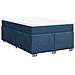 Giroletto a Molle con Materasso Blu 120x190 cm in Tessuto - Foto miniatura 1