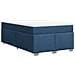 Giroletto a Molle con Materasso Blu 120x190 cm in Tessuto - Foto miniatura 9