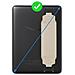 Supporto Universale Con Cinturino Per E-reader /tablet Da 9-11 Pollici - Compatibile Con Kindle /ipad /kobo Off White - Foto miniatura 5