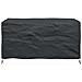Copertura per mobili da esterno Nero 160 x 100 x 70 cm 210D - Foto miniatura 4