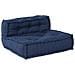 Cuscino 4 pcs Blu 70 x 70 x 54 cm Poliestere - Foto miniatura 7