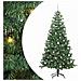 Albero di Natale con 300 LED con supporto Verde 240 cm PVC - Foto miniatura 1