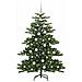 Albero di Natale Artificiale con Rami Pieghevoli Verde 150 cm - Foto miniatura 3