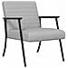poltrona Grigio Nuvola 59 x 75 x 78 cm Tessuto - Foto miniatura 1