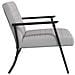 poltrona Grigio Nuvola 59 x 75 x 78 cm Tessuto - Foto miniatura 5