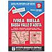 Carta n. 9 Ivrea, Biella e bassa Val d'Aosta 1:50.000. Carta dei sentieri e dei rifugi - Foto miniatura 1