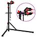 Supporto Riparazione Bici Regolabile 92-152 cm Rosso in Acciaio - Foto miniatura 9