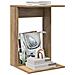 Tavolo laterale Rovere artigianale 40 x 38 x 62,5 cm - Foto miniatura 3