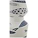 Vaso Fish Double In Ceramica Bianca Con Decoro A Pesci Blu 14x34 Cm - Foto miniatura 2