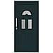 Porta Frontale Antracite 110 x 210 cm PVC - Foto miniatura 7