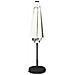 Parasol da Giardino con Luci LED 270 x 270 cm Poliestere Crema - Foto miniatura 6