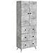 Set di armadi 2 pcs Grigio Cemento 66 x 34,5 x 90 cm - Foto miniatura 1
