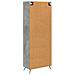 Set di armadi 2 pcs Grigio Cemento 66 x 34,5 x 90 cm - Foto miniatura 6