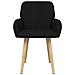 Sedie da pranzo 2 pcs Tessuto Nero 56,5 x 50 x 87,5 cm - Foto miniatura 3