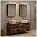 Set di mobili per il bagno 5 pcs Rovere Fumo - Foto miniatura 2