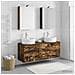 Set di mobili per il bagno 5 pcs Rovere Fumo - Foto miniatura 4