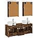 Set di mobili per il bagno 5 pcs Rovere Fumo - Foto miniatura 8