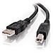 Cavo USB - USB (M) a USB Type B (M) - USB 2.0 - 3 m - nero - Foto miniatura 1