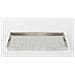 Teglia Rettangolare Microforata (foro 6mm) Lega Alluminio 3006 - Misura Cm 50x35 - Altezza Cm 3 - Foto miniatura 1