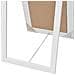 Specchio Da Pavimento In Stile Barocco 160x40 Cm Bianco - Foto miniatura 6