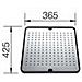 Vassoio Sintetico Con Ripiano Forato Inox 1513485-513485 - Foto miniatura 2
