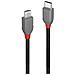 36891 Cavo Usb 1 M Usb 2.0 Usb C Micro-usb B Nero, Grigio (1m Usb 2.0 Type C To Micro-b - Cable, Anthra Line - War - Foto miniatura 3