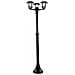 Palo Led Cloe Nero 3x12w 2400lm 4000k Ip44 190x70cm - Foto miniatura 1