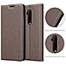 Cadorabo Custodia Compatibile Con Oneplus 7t Pro In Bruno Caffè - Coperchio Protettiva Con Chiusura Magnetica, Funzione Stand E Tasca Per Le Carte - Foto miniatura 5