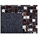 Tappeto In Pelle Marrone / argento 160 X 230 Cm Akkese - Foto miniatura 7