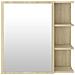 Mobile Bagno con Specchio Rovere Sonoma 62,5x20,5x64Multistrato - Foto miniatura 8