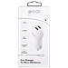 Caricabatterie 12-24v 2xusb 2.4a Cavo Microusb Bianco Rotondo 1m - Foto miniatura 2