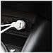 Caricabatterie 12-24v 2xusb 2.4a Cavo Microusb Bianco Rotondo 1m - Foto miniatura 5