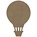 Palloncino In Legno Mdf Da Decorare - 26 Cm - Foto miniatura 1