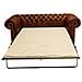 Divano Chesterfield Letto Chesterfield First Class - 3 Posti - Cloudy Caramello - Pelle - Foto miniatura 1