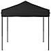 Tenda Per Feste Pieghevole Nera 2x2 M - Foto miniatura 3