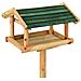 Mangiatoia Uccelli Con Supporto 37x28x100 Cm In Legno Abete - Foto miniatura 3