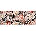 Tappeto Cucina Antiscivolo Stampa Digitale Emozioni Fantasie Floreali Varie 58x115 Romantica - Foto miniatura 1