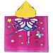 Poncho Mare Per Bambini In Spugna 100% Cotone In Varie Fantasie Poncho Ballerina - Foto miniatura 5