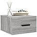 Comodini A Muro 2 Pz Grigio Sonoma 35x35x20 Cm - Foto miniatura 3