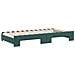 Divano Letto Estraibile Materassi Verde Scuro 100x200 Velluto - Foto miniatura 3