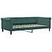 Divano Letto Estraibile Materassi Verde Scuro 100x200 Velluto - Foto miniatura 8