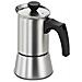 Hez9es100 Inox Moka 4 Tazze Premium Quality Per Piani A Induzione - Foto miniatura 1
