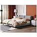 Letto Velluto Melle 180 X 200 Cm Grigio - Foto miniatura 1