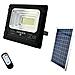 Faro Led Faretto Alta Luminosita' Pannello Solare Crepuscolare Telecomando 50w - Foto miniatura 1