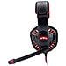 Cuffie Gaming Over-Ear con Illuminazione Led Rossa e Microfono Cavo da 1,5 Metri - Foto miniatura 3